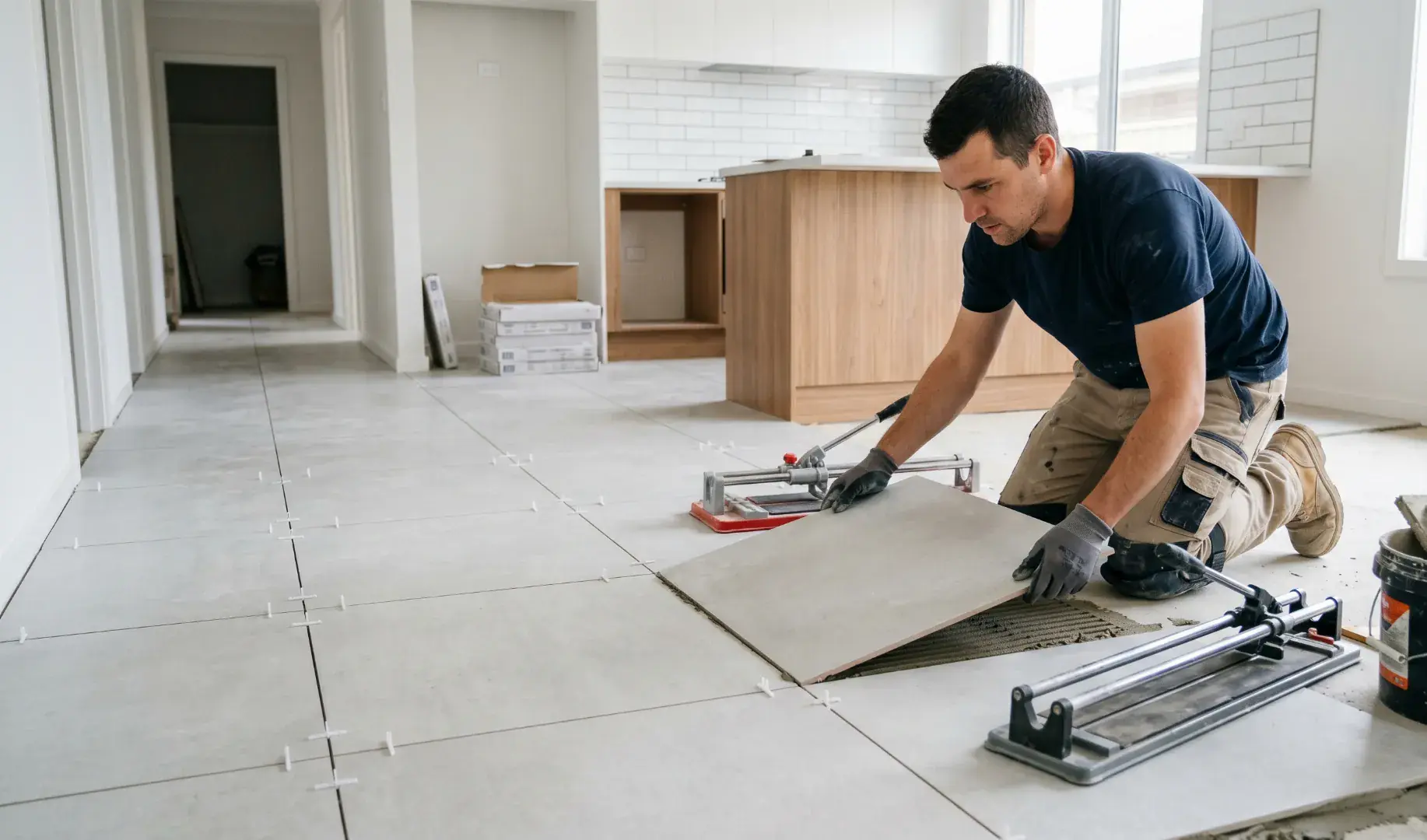 Tile installation and repair in Dubai