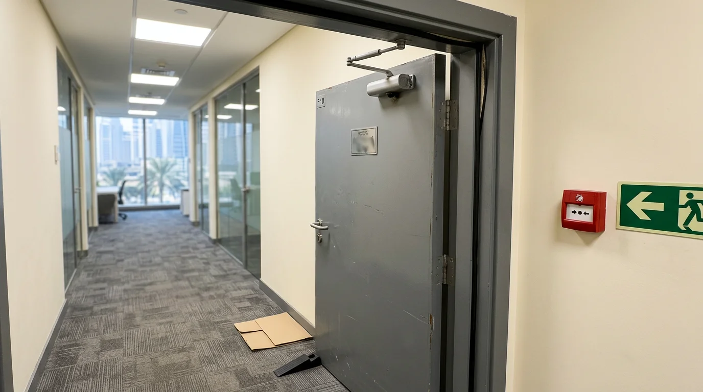 A Fire Door That Won’t Latch Is Not a Nuisance Problem